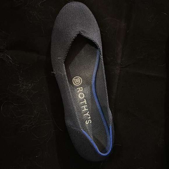 Rothy’s Blue Flats | Size 7.5 | Eco-Friendly & Chic - Picture 3 of 7